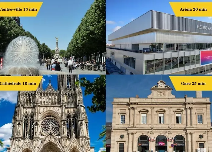 Barbatre Grand T3 Avec Parking Proche Centre-ville Reims